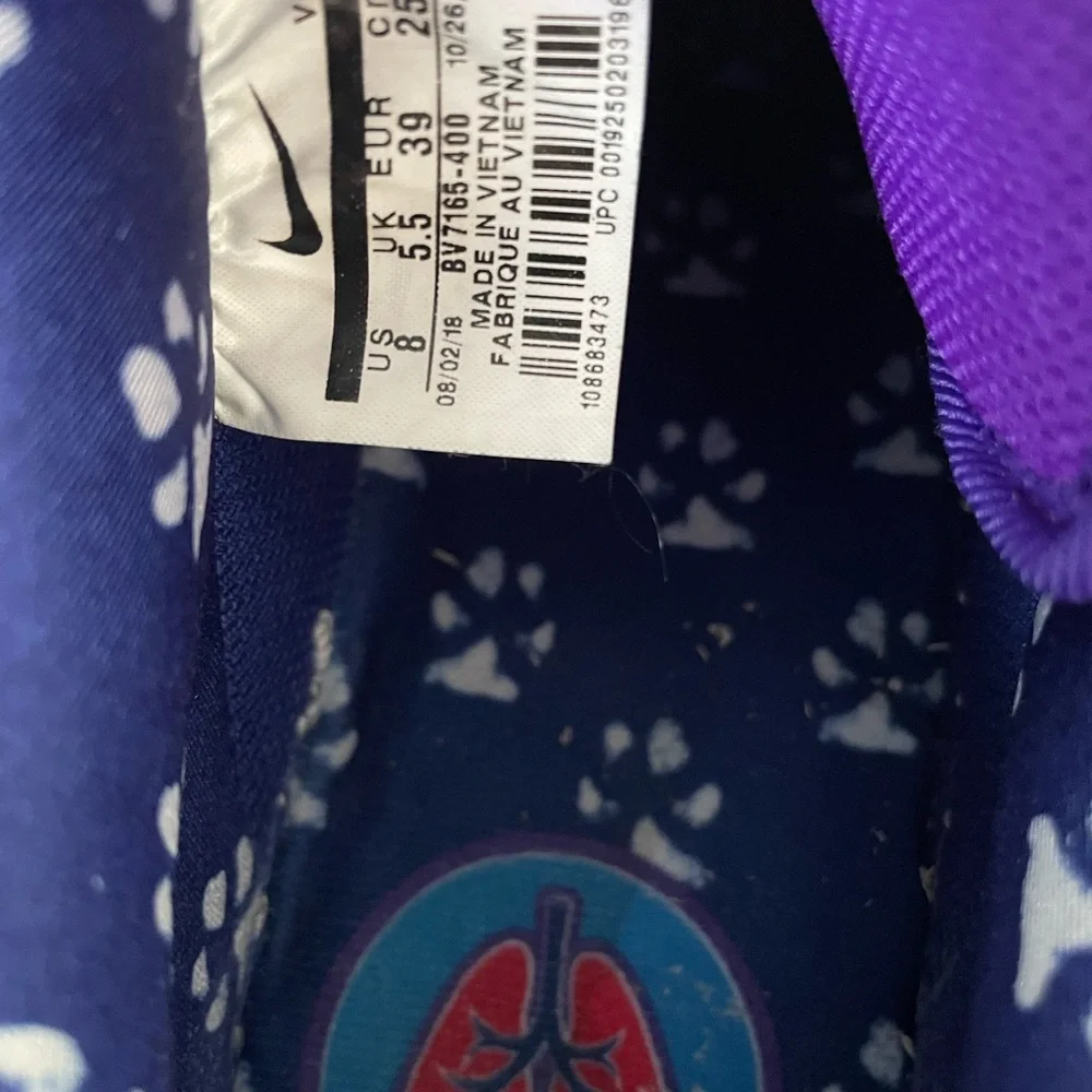 Nike Air Force 1 Doernbecher Breathe Blue White Custom Men’s 8 Women’s 9.5 - Picture 6 of 7
